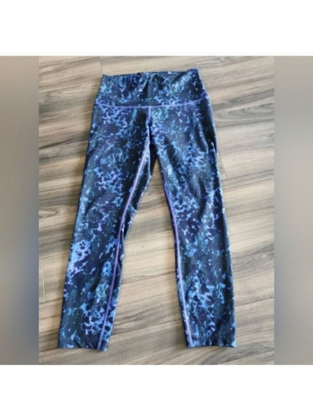Small Lululemon Purple Blue Black Leggings